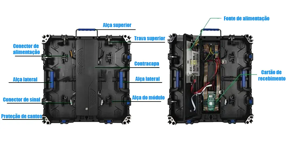 Outdoor-LED-Panel-Verleih-TOA-Serie-Modul-Details