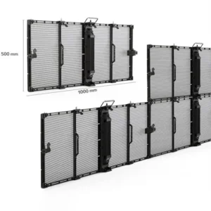 Pannello LED trasparente per noleggio, serie TRE4