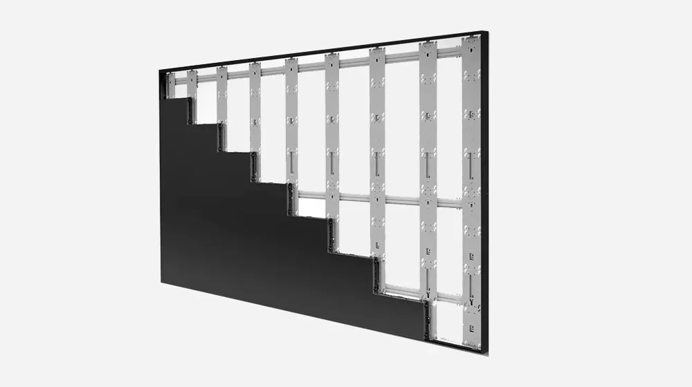 Direct-to-wall-mounting