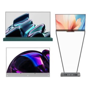 Schermo OLED trasparente serie THI