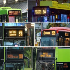 Multiple Bus LED Display