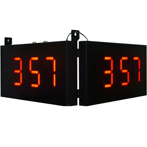 Double-sided digital stopwatch
