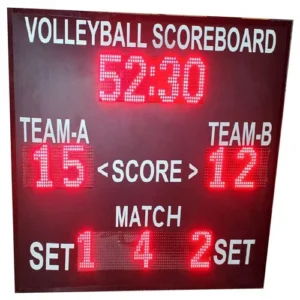 Tabellone elettronico per pallavolo serie TEB
