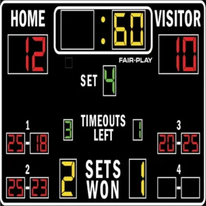 Электронное табло для волейбола серии TEB