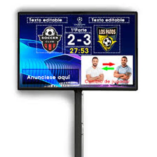 LED video futsal scoreboard