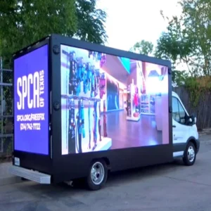 Pubblicità LED su camion