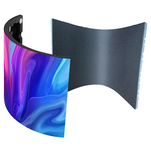 painel de led flexivel