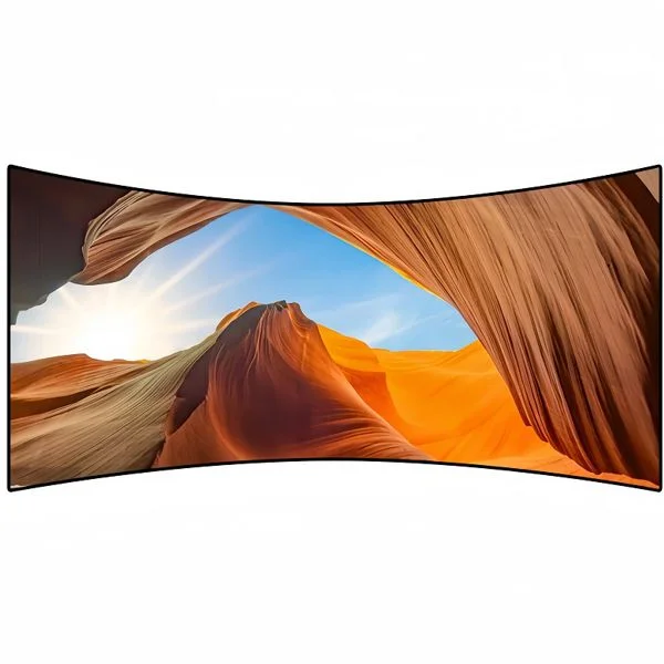 لوحة فيديو LED منحنية