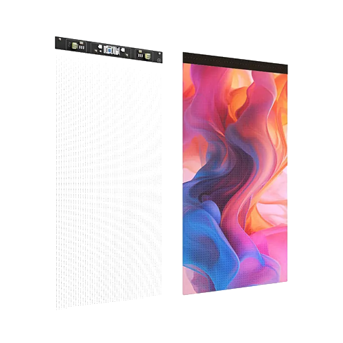 película de led para vidro