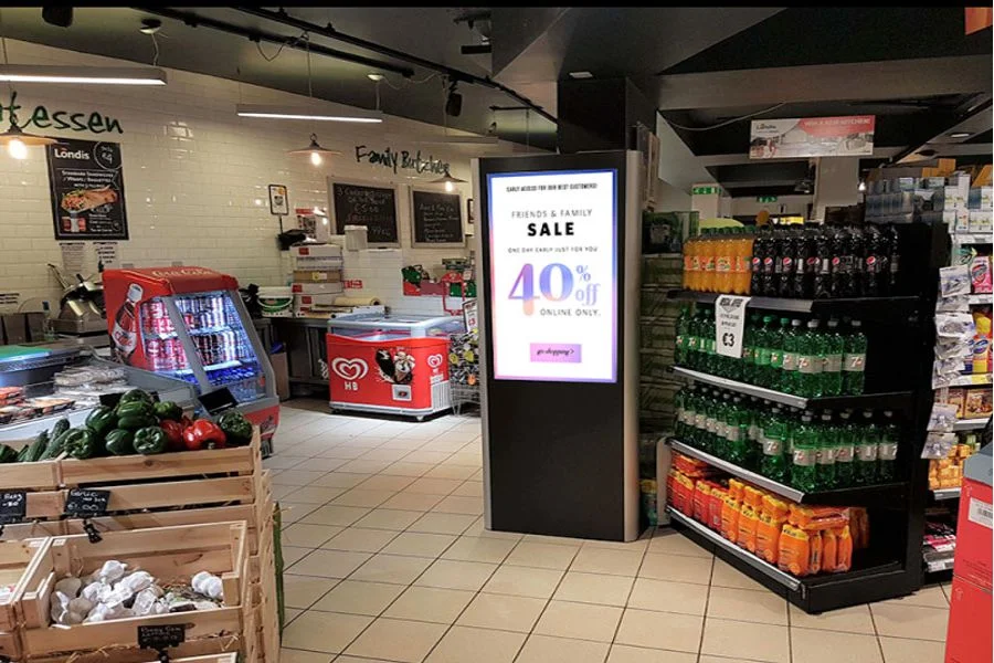 디지털 리테일 매장 토템