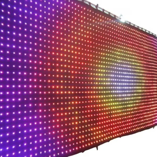 Painel de cortina LED flexível