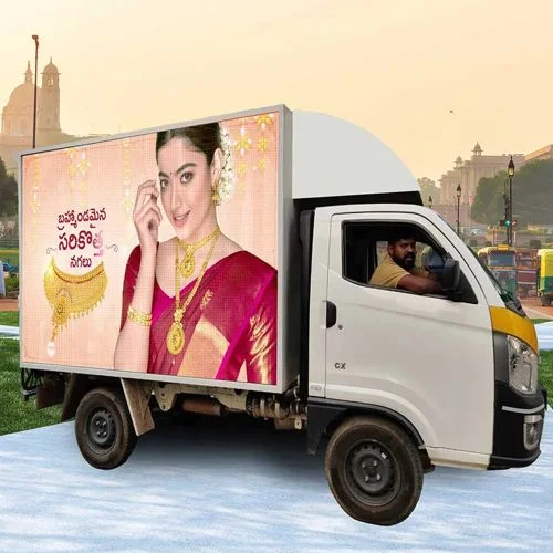 Furgoneta LED móvil