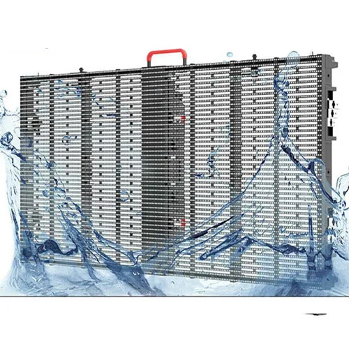 屋外用透明LEDパネルP5