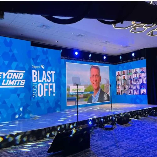 corporate event LED screen