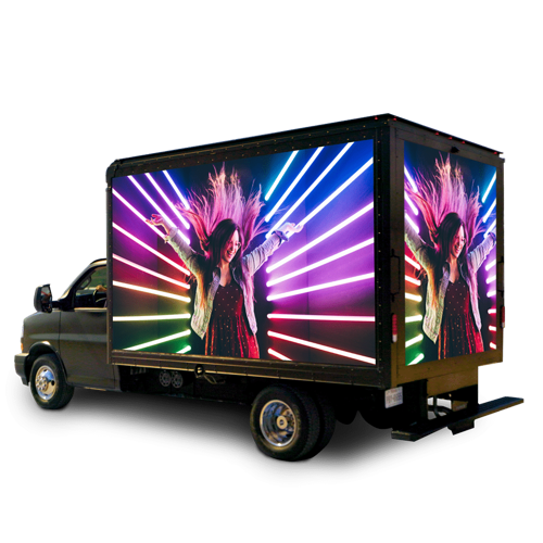 Camión publicitario LED