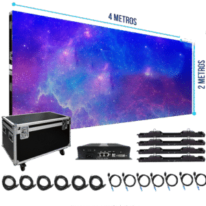 Painel de LED 4x2 |TELALED