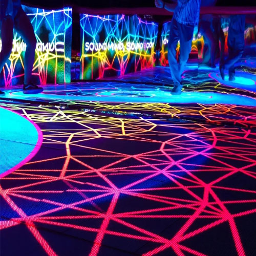 Conventionele LED-vloer