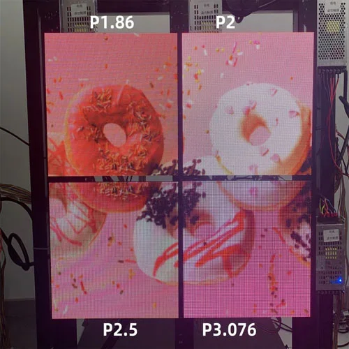 LED panel module for indoor use