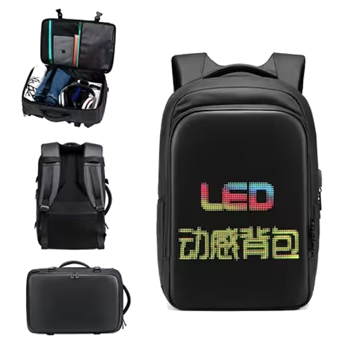 mochila con LED