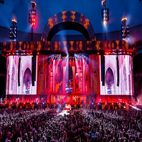 LED-panelen voor buitenfeesten