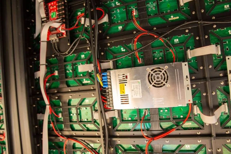 Power supply and cable management