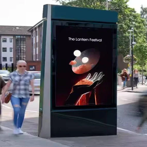 Grootformaat winkeltotem