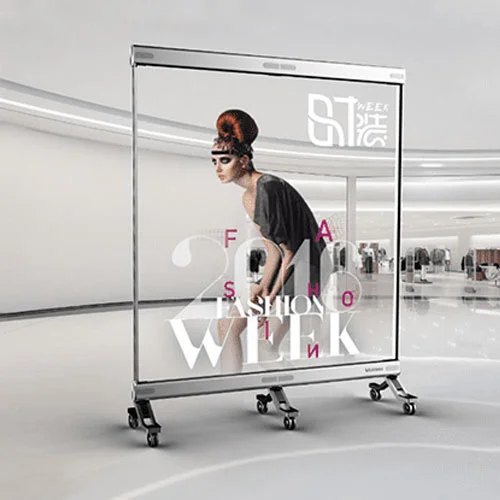 Paneles LED de vidrio