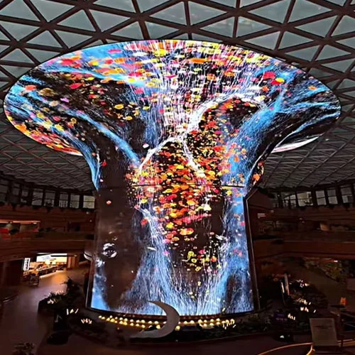 Paneles LED de colores para ambientes interiores