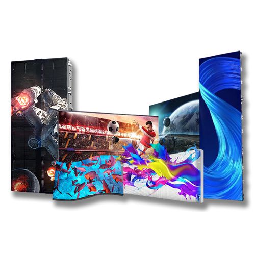 LED-paneel voor videoweergave.