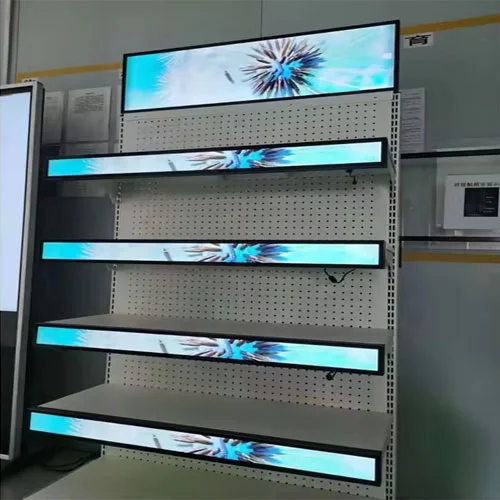 Pantallas LED para estanterías