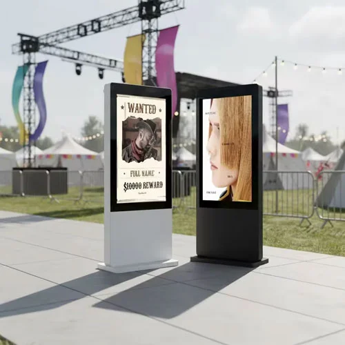 Totem a LED verticale per esterni