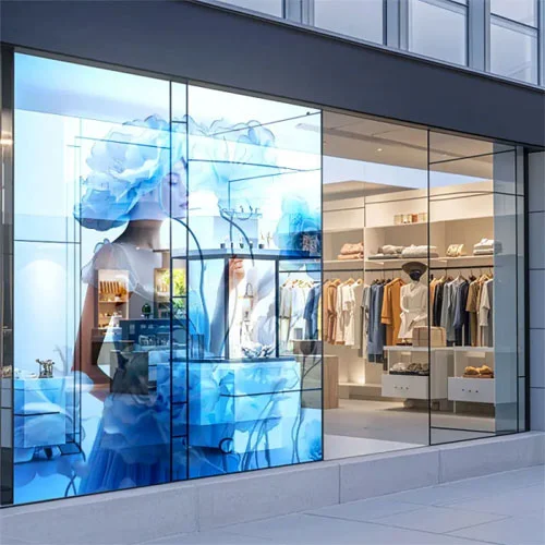 Paneles LED transparentes