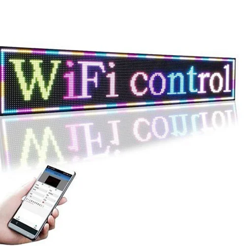 Panel LED - Electrónico - Conectado en red (WiFi o nube)