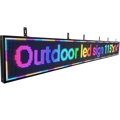 Panel LED electrónico (para exteriores)