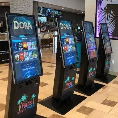 Chioschi multifunzionali per l'emissione di biglietti