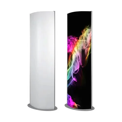 Totem LED verticale su un lato