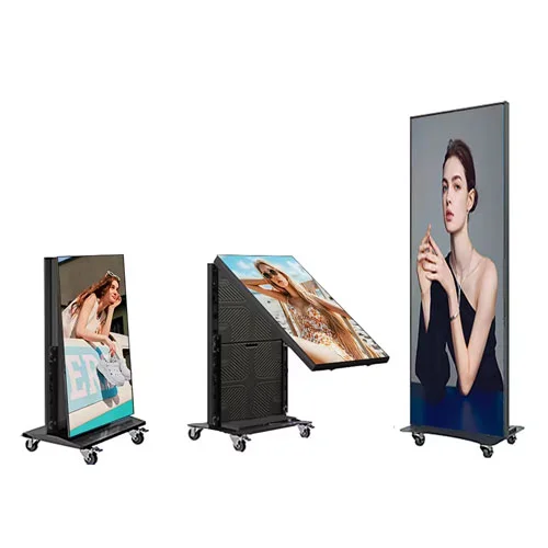 Totem LED verticale pieghevole