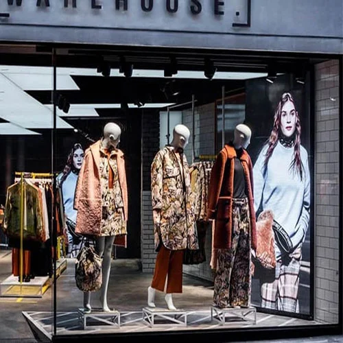 Panel LED para tienda de ropa (2)