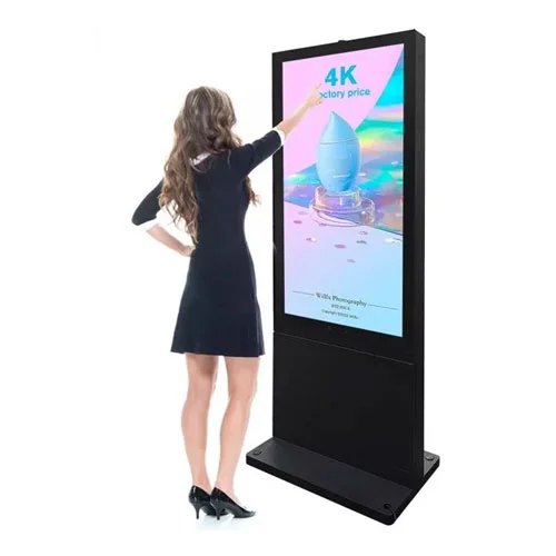 Totem interattivo verticale a LED